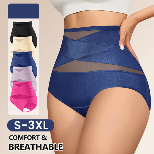 ✨2026 Collection at 50% OFF🎁Women's High-Waisted Tummy Control Underwear