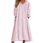❄️ Cozy Winter Comfort | Women's Plush Hooded Maxi Lounge Dress