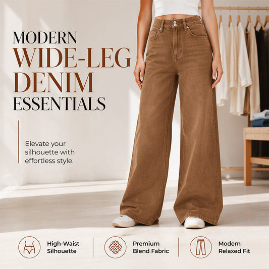 ✨ Easy Everyday Comfort | Women's Relaxed-Fit Button-Front Casual Jumpsuit