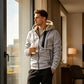 ❄️ Built for Cold Days | Men's Thick Plush-Lined Hooded Jacket ⚡ Free Shipping