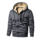 ❄️ Built for Cold Days | Men's Thick Plush-Lined Hooded Jacket ⚡ Free Shipping
