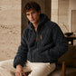 Men's Hooded Fleece Zipper Jacket