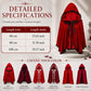 Dramatic Hooded Lace Cape