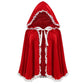 Dramatic Hooded Lace Cape