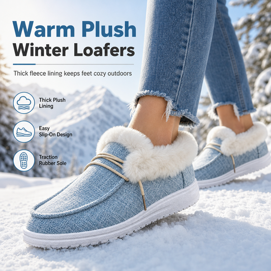Women's Casual Slip-On Winter Shoes