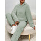 Soft Teddy Loungewear Set with Hood and Relaxed Pants