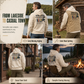 👕 Men's Vintage Hoodie – Elastic Ribbing & Comfortable Fit | Classic Casual ✨