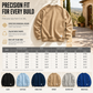 Mens Long Sleeve Jacquard Crew Neck Sweatshirt Loose Fit Thickened Autumn Winter Top Plus Size