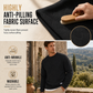 Mens Long Sleeve Jacquard Crew Neck Sweatshirt Loose Fit Thickened Autumn Winter Top Plus Size