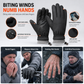 Winter Thermal Gloves for Men and Women Windproof Cold Resistant Touchscreen Non Slip Gloves for Cycling