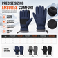 Winter Thermal Gloves for Men and Women Windproof Cold Resistant Touchscreen Non Slip Gloves for Cycling