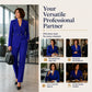Women's Elegant Double Breasted Blazer & Pants Set