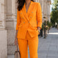 Women's Elegant Double Breasted Blazer & Pants Set