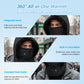 Plush-lined Thickened Thermal Hat with Face Mask