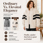Women's Oversized Zip-Up Faux Shearling Jacket