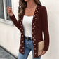 Women's Pearl Beaded Knit Cardigan