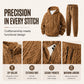 Men's Winter Cozy Cable Knit Hooded Set
