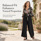 Elegant Floral Print Wrap V Neck Wide Leg Jumpsuit with Waist Tie and Ruffled 3/4 Sleeves