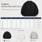 Jacquard Knit Loose Fit Cardigan for Men