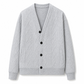Jacquard Knit Loose Fit Cardigan for Men