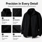 Men's Windproof Full-Zip Thermal Jacket
