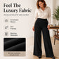 Women's Casual High-Waisted Wide-Leg Pants