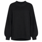 Women's Solid Color Knit Pullover Sweater