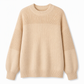 Women's Solid Color Knit Pullover Sweater