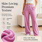 Women's Casual High-Waisted Wide-Leg Sweatpants