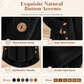 Women's Winter Solid Color Asymmetrical Button Plush Fuzzy Fleece Coat