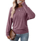 Women's Casual Crewneck Ruched HemTop