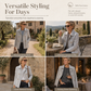 Classic Solid Color Outerwear