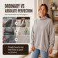 Women's Casual Mock Neck Sweatshirt