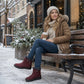 Women's Plush-Lined Winter Snow Boots