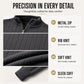 ⚡Free Shipping⚡Men's Casual Mock Neck Half-Zip Knit Sweater