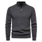 ⚡Free Shipping⚡Men's Casual Mock Neck Half-Zip Knit Sweater