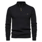 ⚡Free Shipping⚡Men's Casual Mock Neck Half-Zip Knit Sweater