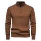 ⚡Free Shipping⚡Men's Casual Mock Neck Half-Zip Knit Sweater