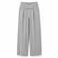 ⚡Free Shipping🔥Casual Sporty Autumn Winter Long Sleeve T-Shirt and Loose Cross Waist Wide Leg Pants Two Piece Set