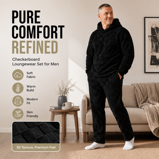 ⚡Free Shipping🔥Men's Casual Hooded Sweatshirt & Sweatpants Set