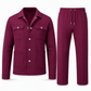 ⚡Free Shipping🔥Men's Casual Waffle Knit Jacket and Pants Set