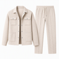 ⚡Free Shipping🔥Men's Casual Waffle Knit Jacket and Pants Set