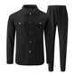 ⚡Free Shipping🔥Men's Casual Waffle Knit Jacket and Pants Set