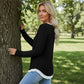 Women's Warm Soft Long Sleeve Knit T-Shirt