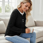 Women's Warm Soft Long Sleeve Knit T-Shirt