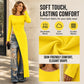 Women's Chic High Slit Asymmetric Longline Top