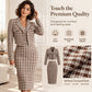 Women's Elegant Cropped Jacket and Slim Fit Dress Set