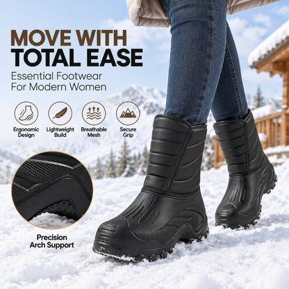 🖤Black Friday Sale:50% OFF🖤 Unisex Plush-Lined Waterproof Snow Boots