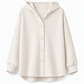 Women's Casual Loose Corduroy Hooded Outerwear