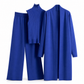 Women Casual Fall Winter 3-Piece Knit Set Sleeveless Vest Cardigan Sweater and Pants Outfit🔥𝙁𝙧𝙚𝙚 𝙎𝙝𝙞𝙥𝙥𝙞𝙣𝙜